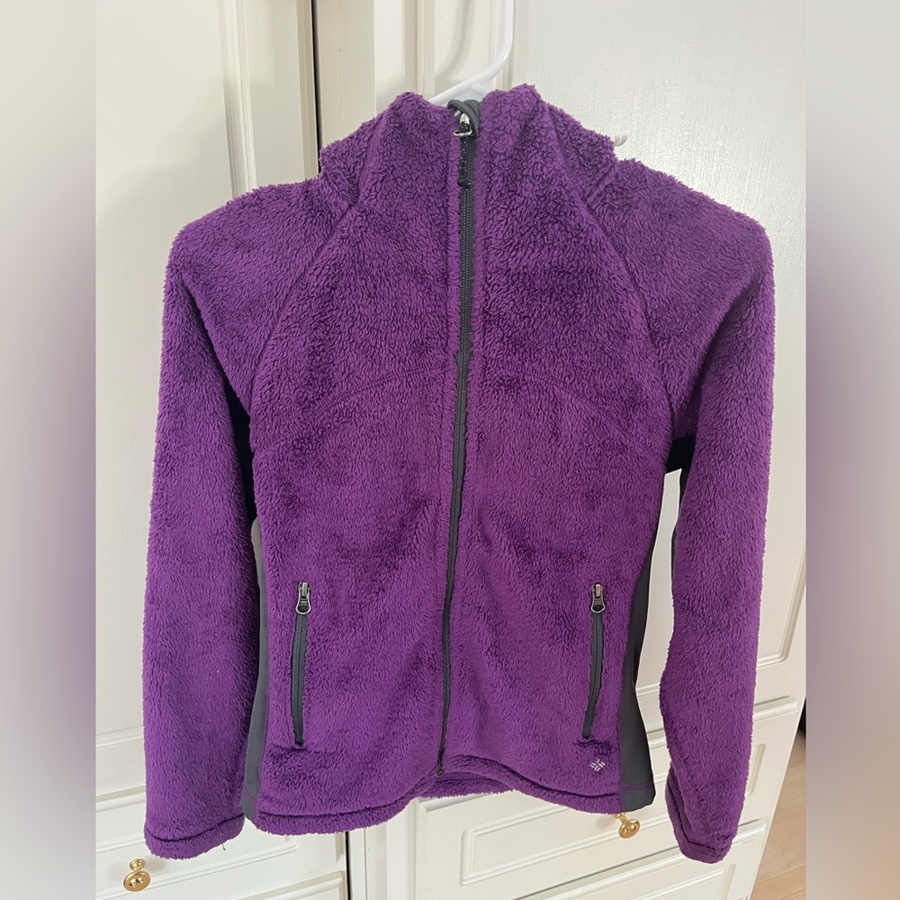 Columbia Rich Purple Fleece Jacket | Kids 14-16